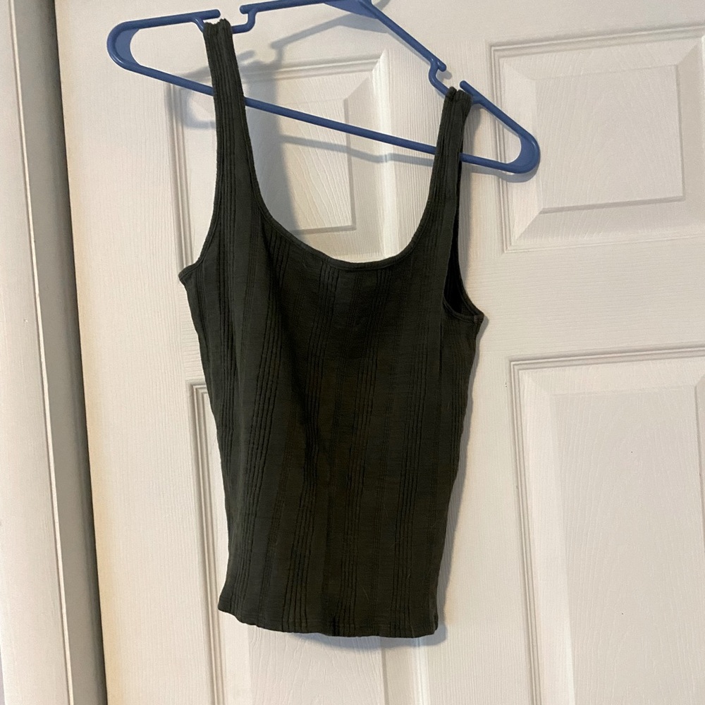 Cute green tank top